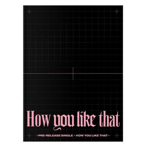 EDIÇÃO ESPECIAL DO BLACKPINK - CD + Pôster How You Like That