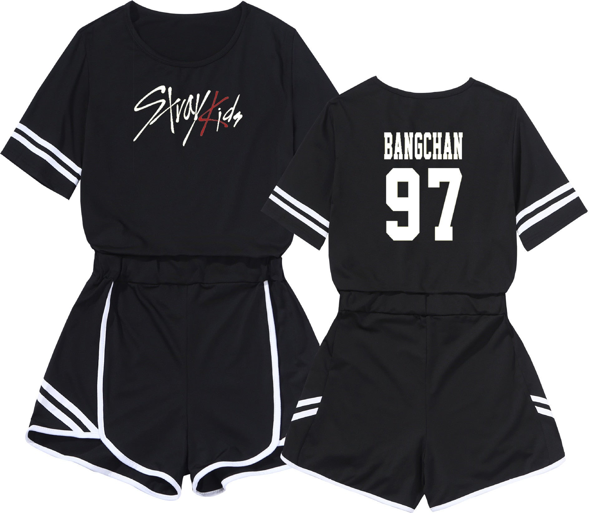 Conjunto Short e blusa Stray Kids