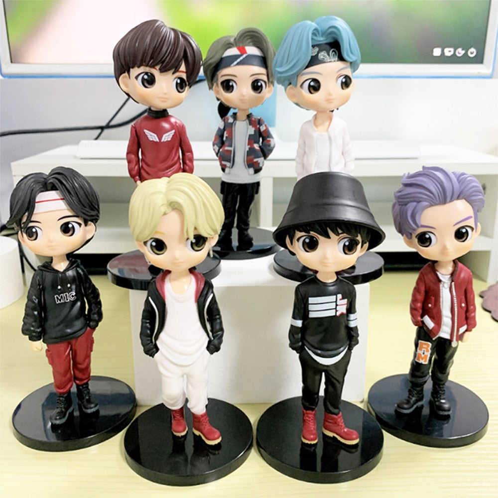 Miniaturas do BTS grandes